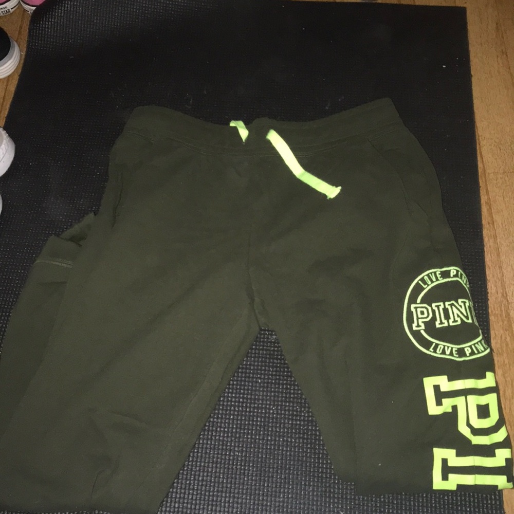 Pink joggers